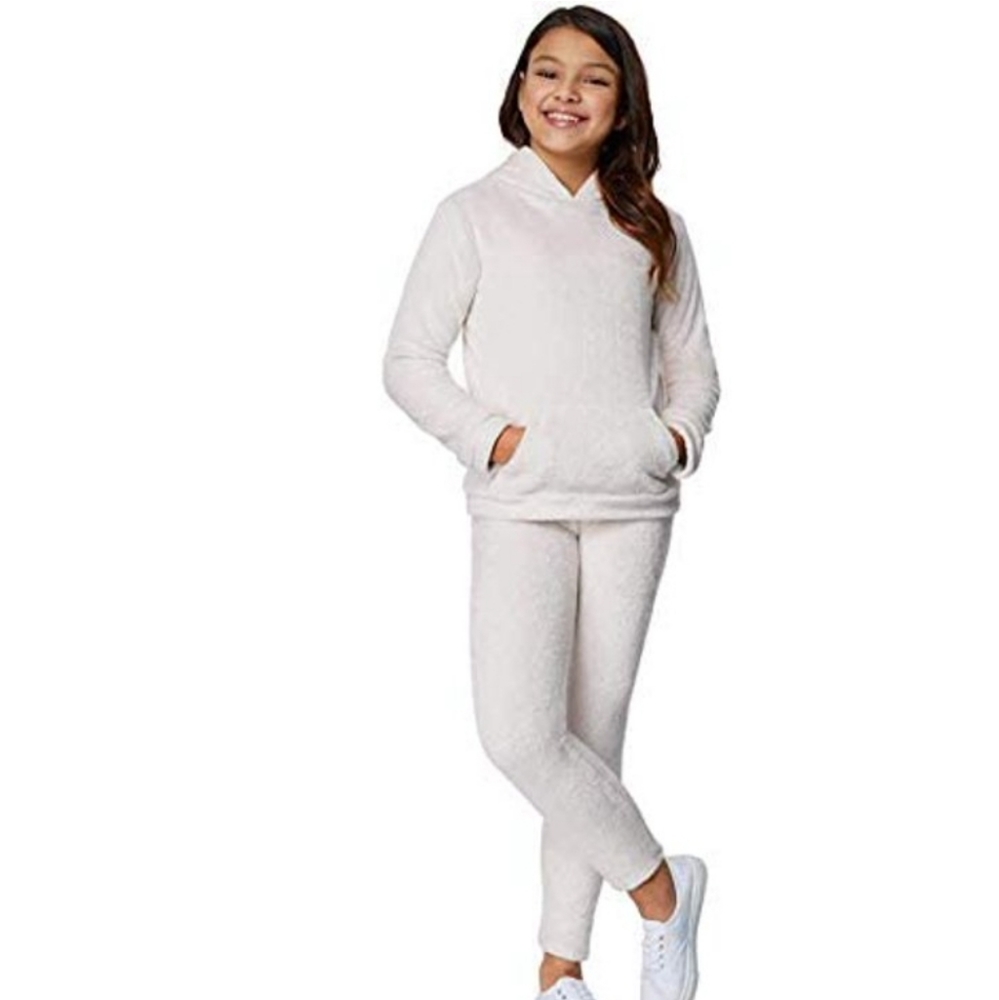 New 32° Degrees 3/4 Heat Hoodie Legging Girl's Plush
